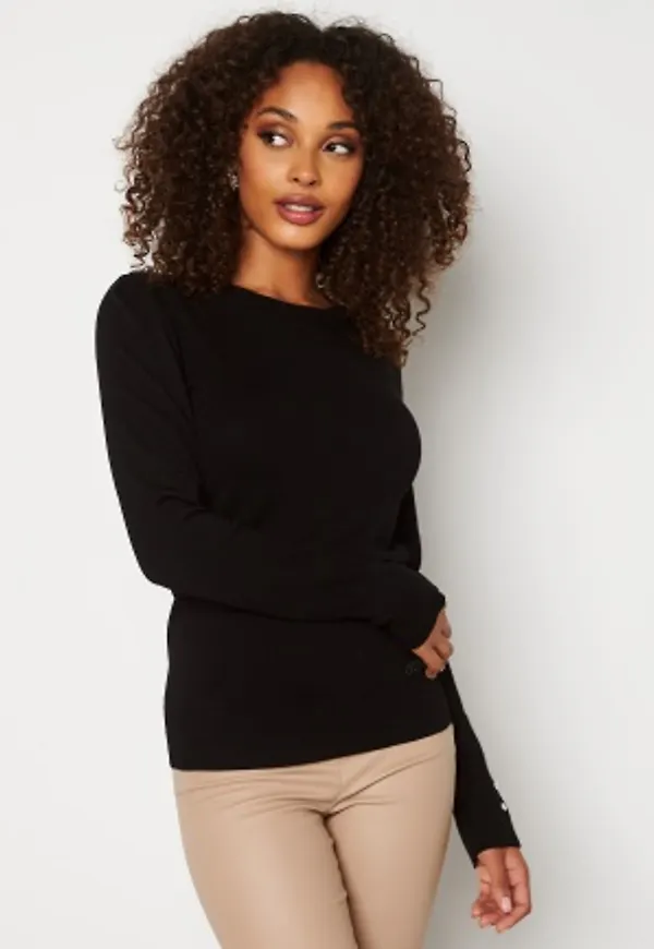 Guess Elinor RN LS Swtr JBLK Jet Black A996 S
