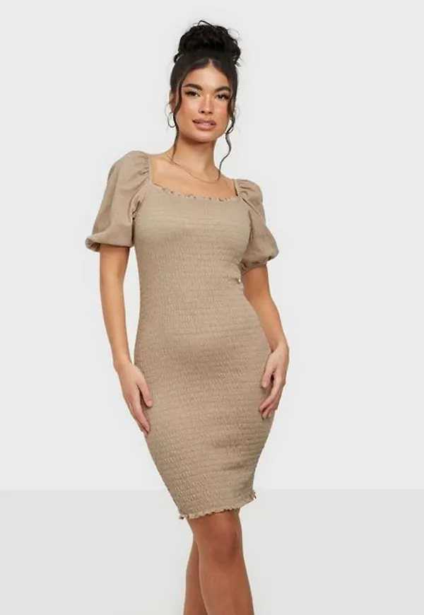 Only Onlnalena 2/4 Puff Smock Dress Jrs Fodralklänningar