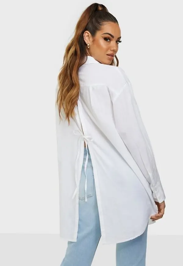 Only Onlberry Life L/S Open Back Tunic W Skjortor