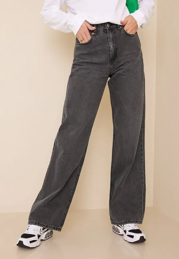 Dr Denim Echo High waisted jeans Cyclone Black
