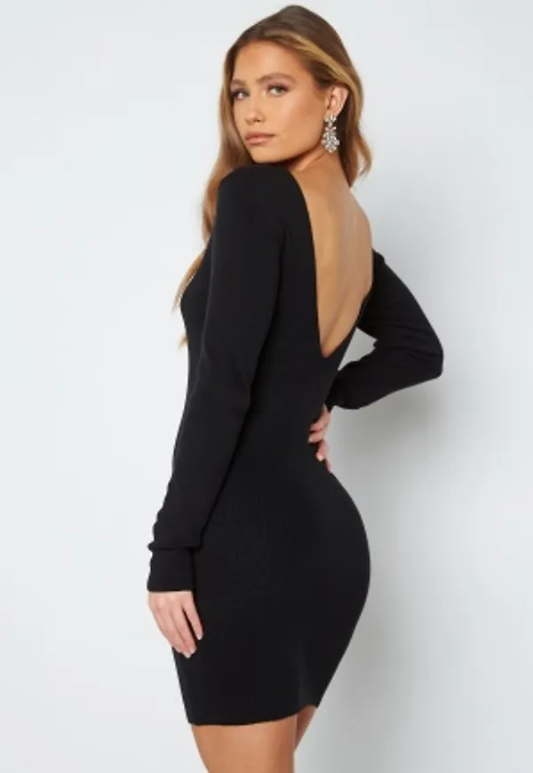 BUBBLEROOM Hunter knitted dress Black XL