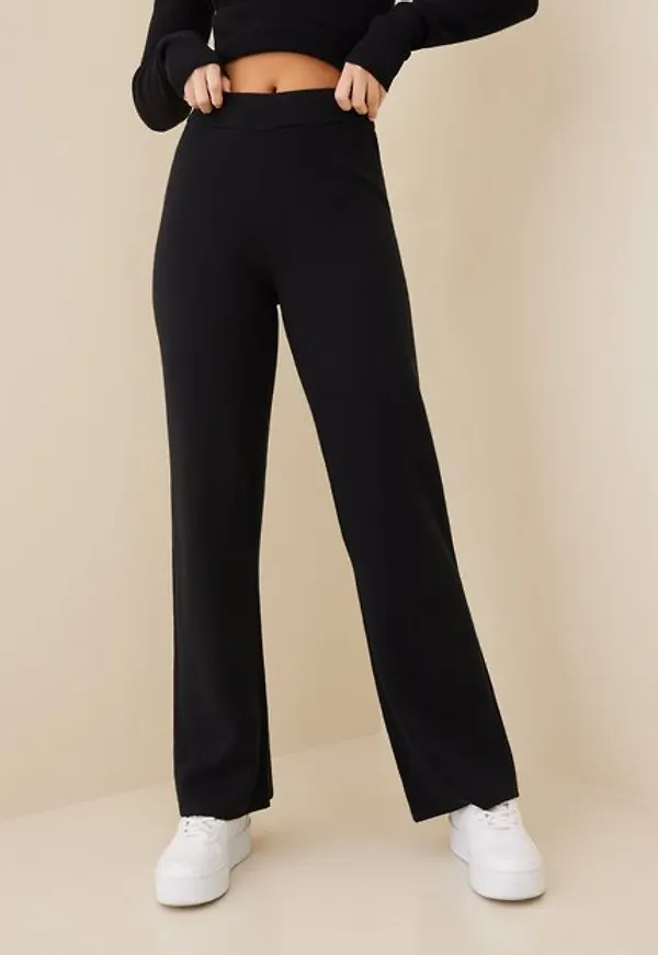 Vero Moda Vmgold Needle Nw Trousers Ga Byxor Black