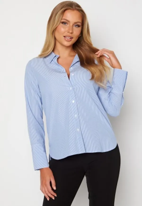 BUBBLEROOM Minou shirt  Blue / White / Striped 40