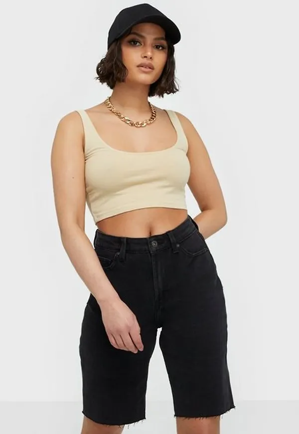 Only Onlemily Hw Long Shorts Raw Bb MAS0 Shorts