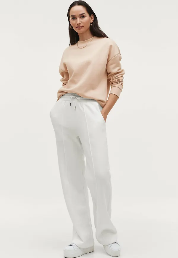 Ellos - Sweatpants Hazel - Vit