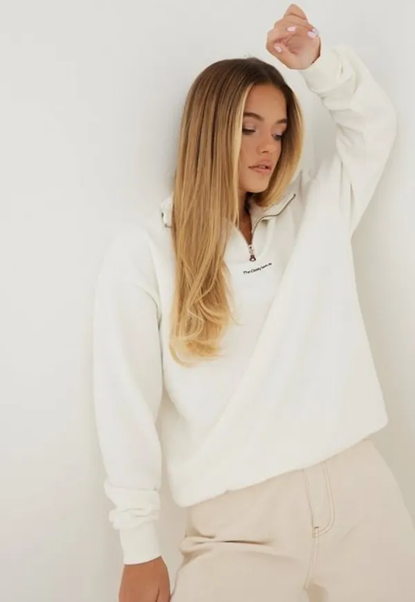 THE CLASSY ISSUE Halfzip Sweat Sweatshirts