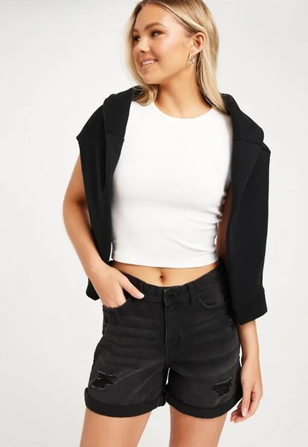 Noisy May Nmsmiley Nw Dest Shorts VI061BL Bg Shorts