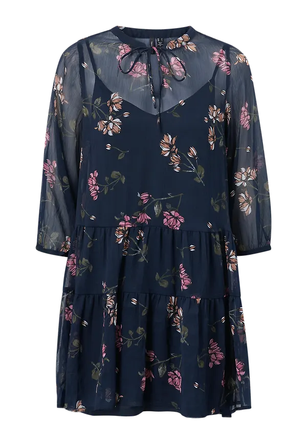 Vero Moda - Tunika vmWonda 3/4 Tunic - Blå