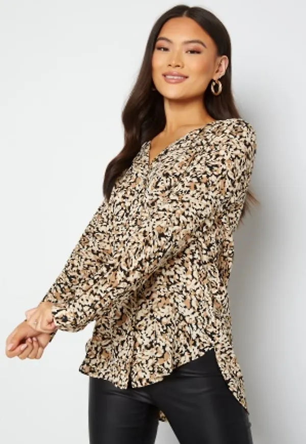 VILA Lucy L/S Shirt Tigers Eye M