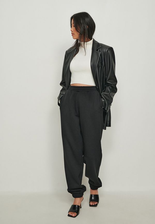 NA-KD Basic Sweatpants - Black