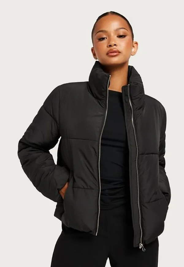 Jacqueline de Yong Jdynewerica Short Padded Jacket Otw Bomberjackor Black