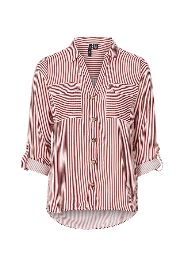 Vero Moda - Skjorta vmBumpy L/S Shirt - Vit
