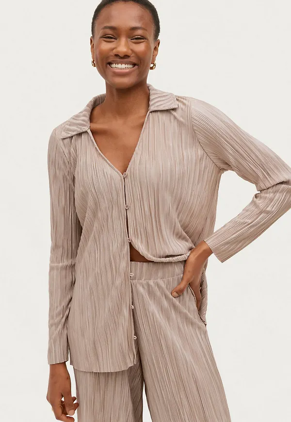Ellos - Skjorta Shirt Linda - Beige