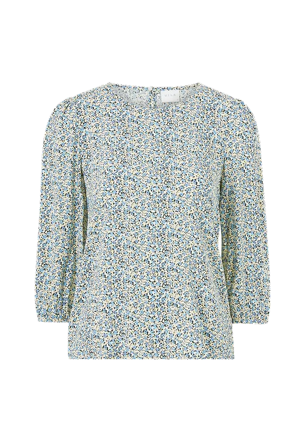 Vila - Blus viMina 3/4 Sleeve Top - Svart