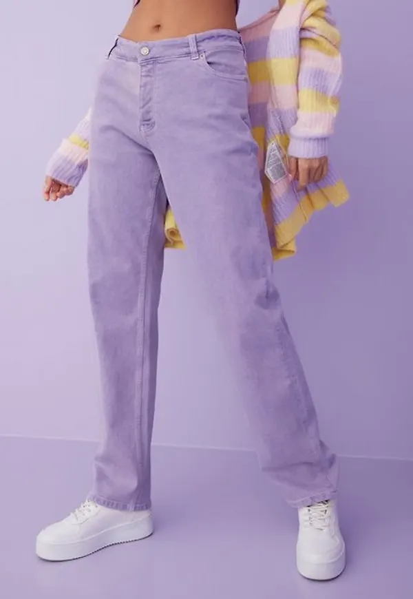 JJXX Jxseoul Straight Mw Jeans Akm Sn Straight Violet Tulip