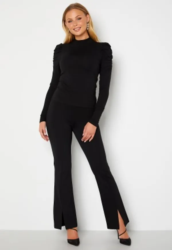 JDY Pretty Flare Slit Pant Black XL