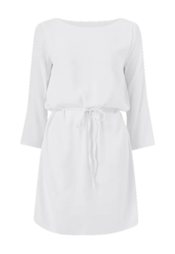 Object - Klänning objLourdes 3/4 Lace Dress Rep - Vit