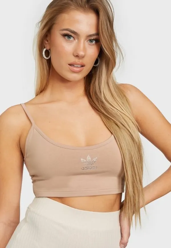Adidas Originals Bra Top Linnen Beige