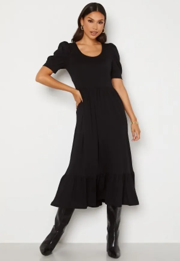 ONLY May Life S/S Puff Dress Black XS
