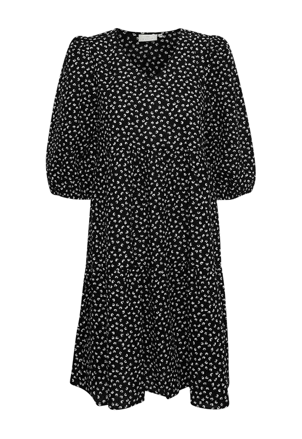 KAFFE - Klänning kaEncia Dress - Svart