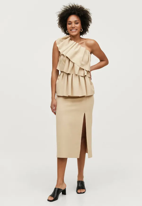 Dagmar - Klänning Valencia Dress - Natur