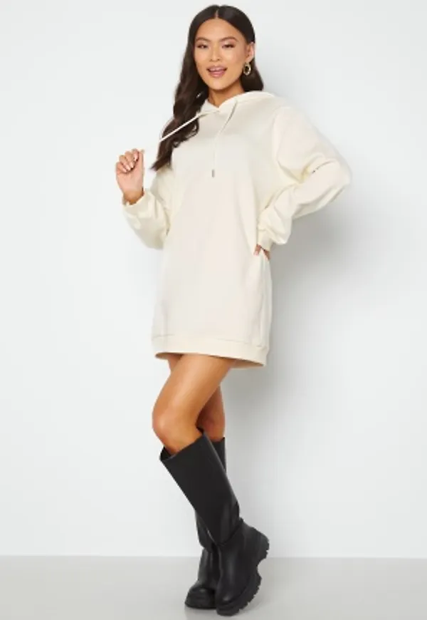 BUBBLEROOM Lorena sweat dress Offwhite XL