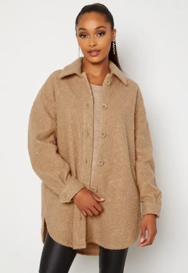 ONLY Piper Shacket Cuban sand S