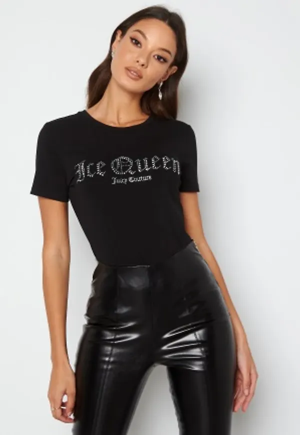 Juicy Couture Ice Queen T-shirt Black S