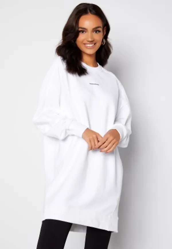 Calvin Klein Jeans Crew Neck Dress YAF Bright White S