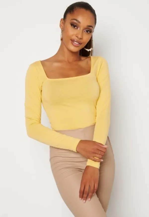 BUBBLEROOM Effie top Light yellow L