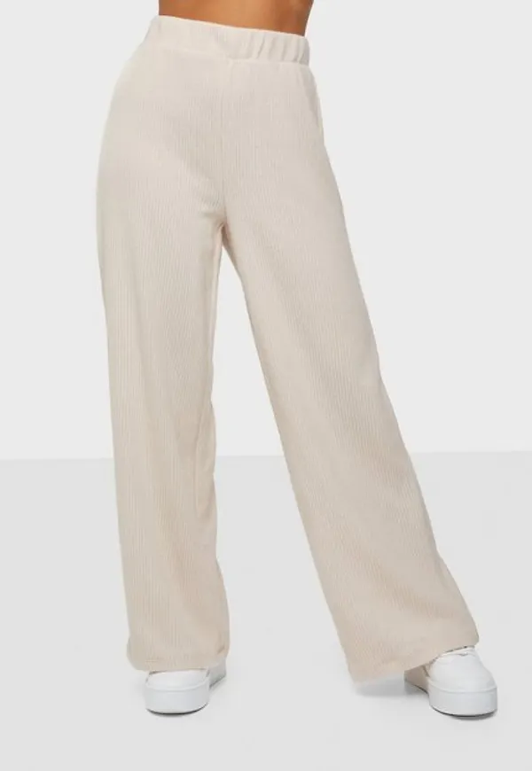 Pieces Pcemse Hw Wide Ankle Pant Lw Mjukisbyxor