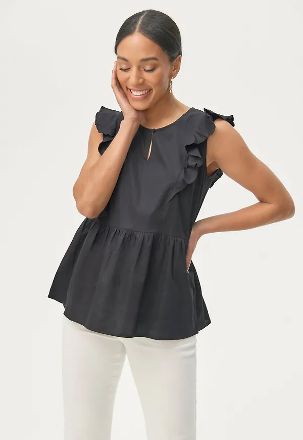 Ellos - Blus Betty - Svart