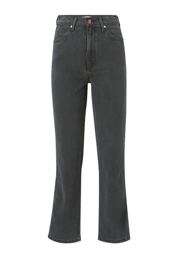 Wrangler - Jeans Wild West High Rise Straight - Svart