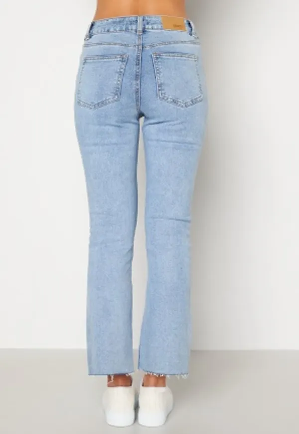 Object Collectors Item Marina Belle Kickflared Denim Jeans Light Blue Denim L