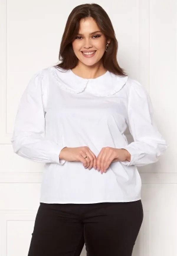 Happy Holly Leona blouse White 52/54