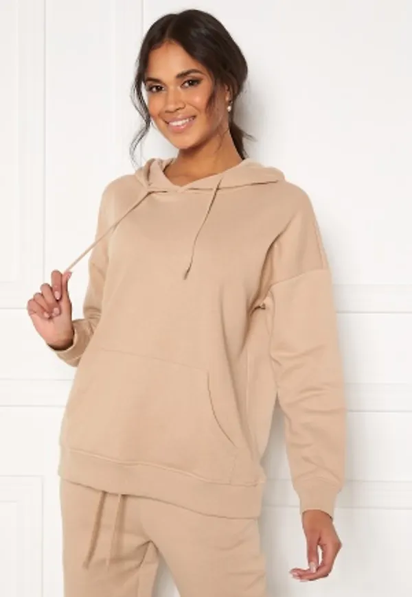 ONLY Feel Life L/S Hood Swt Humus S