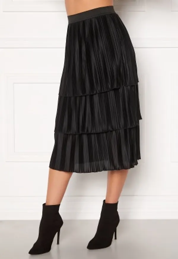 Happy Holly Naomi pleated skirt Black 44/46