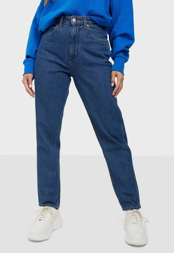 Wrangler Mom Mom Jeans Moonstone