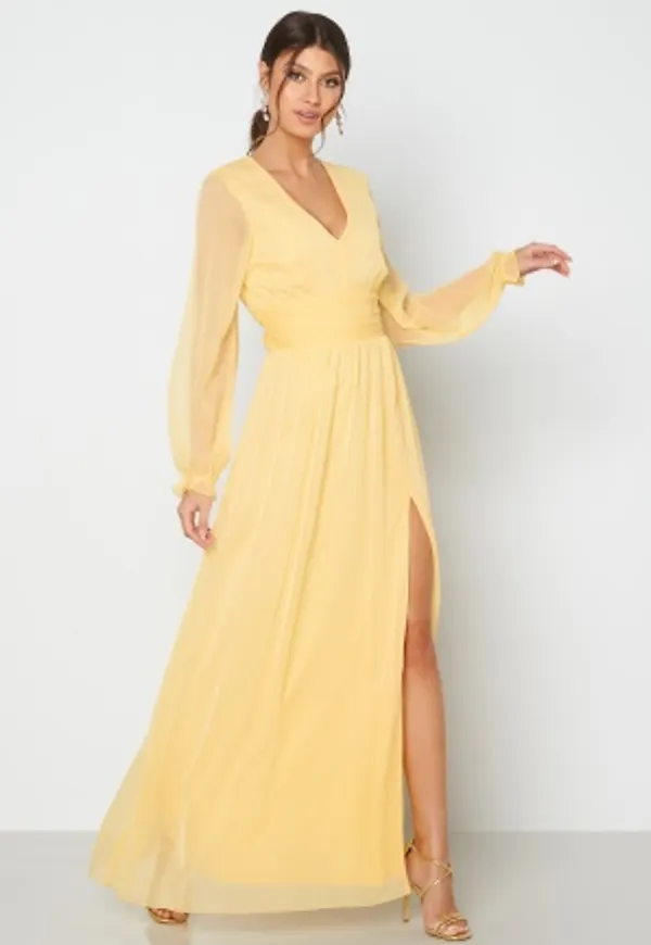 Bubbleroom Occasion Delilah prom dress Yellow 42