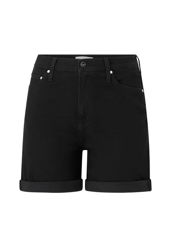 Calvin Klein - Jeansshorts Denim Bermuda Short - Svart
