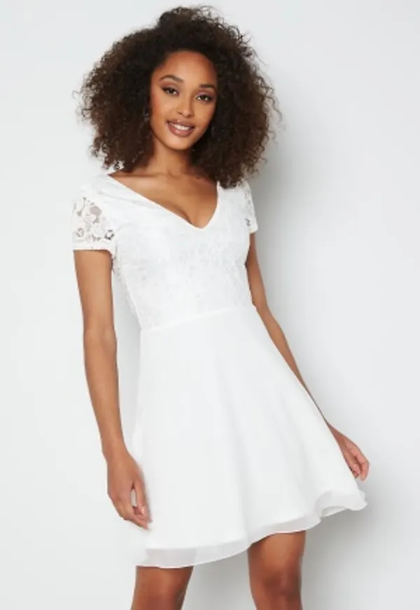 Bubbleroom Occasion Gabrielle Dress White 40