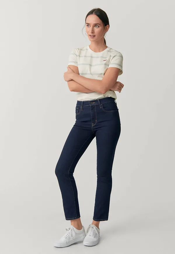 Levi's - Jeans 724 High Rise Straight London - Blå