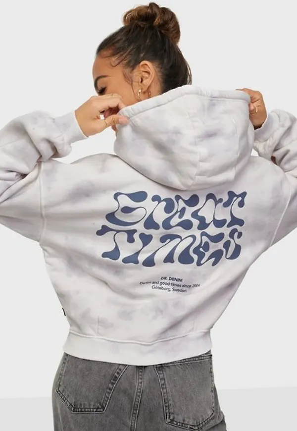 Dr Denim Estrid Hoodie Hoodies White