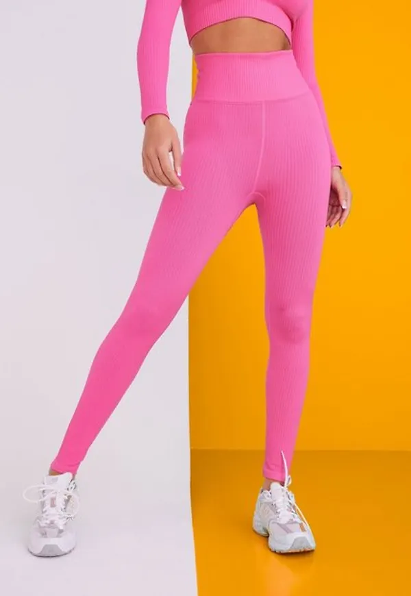 NLY Trend Athletic Seamless Pants Leggings Rosa