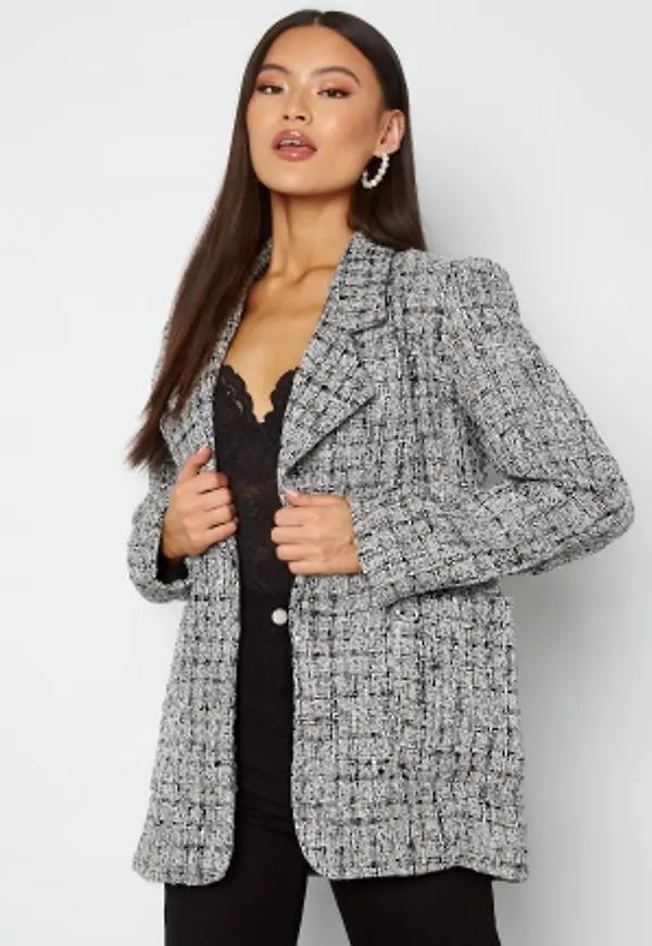 VILA Thia Blazer Black cloud dancer 38
