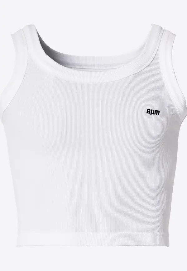 6pm T-shirt 'OPTIC WHITE' vit