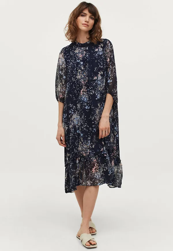 Saint Tropez - Klänning FlorenceSZ Dress. - Blå