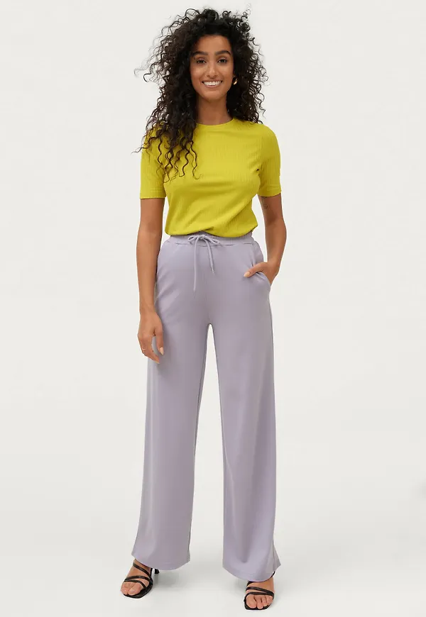 Gina Tricot - Byxor Luis Trousers - Grå
