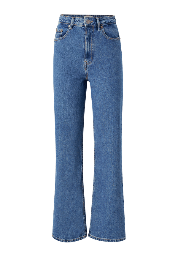 Only - Jeans onlCamille Life EX HW Wide Dnm Noos - BlÃ¥