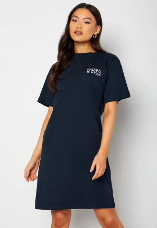 Svea Open Back Dress 871 Midnight S
